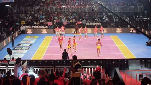 Arena by Transstadia stadium in Ahmedabad (Image via Pro Kabaddi League)