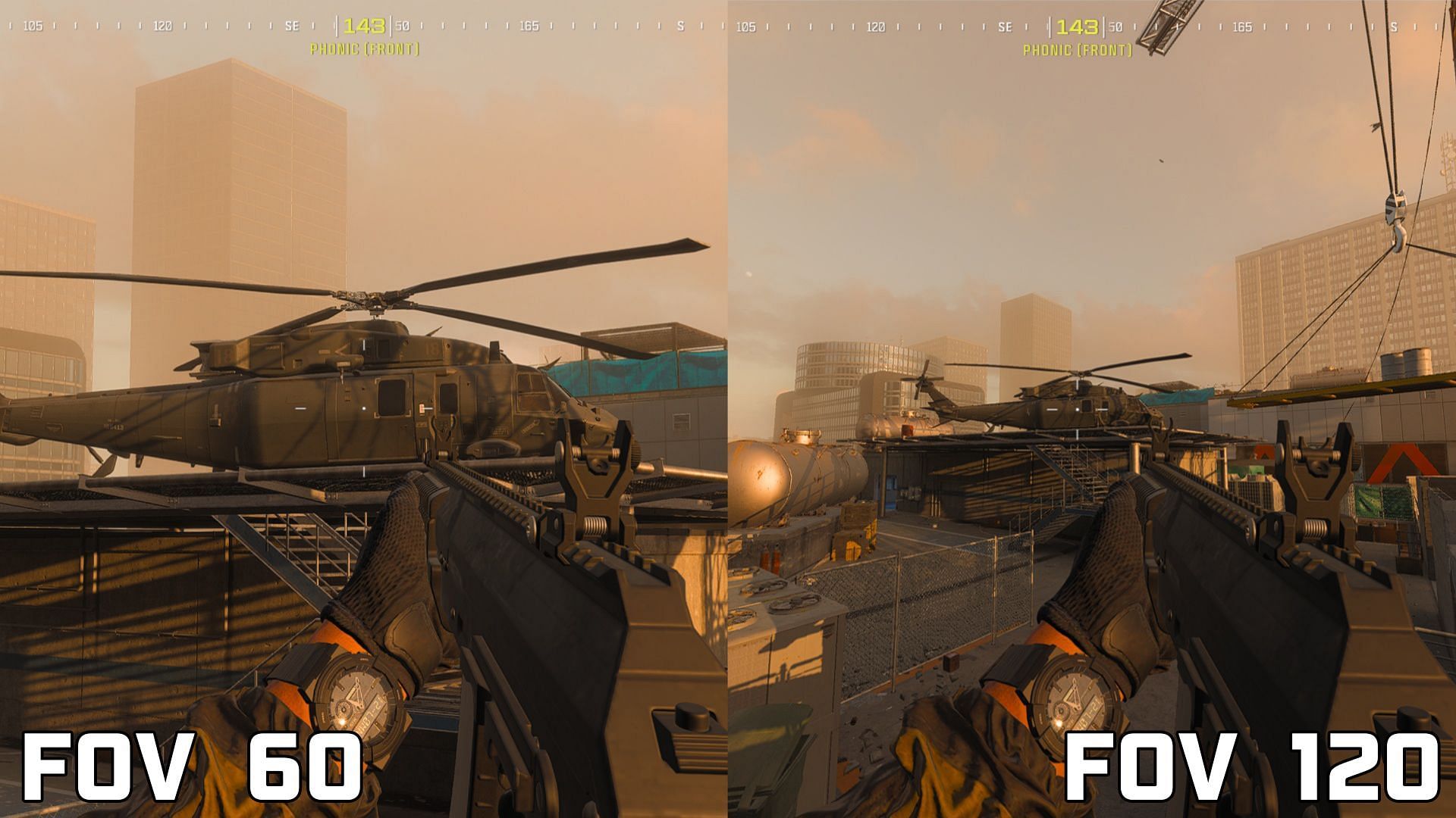 Best FOV settings to use in Modern Warfare 3 (Images via Activision)