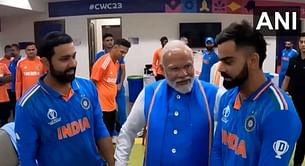 [Watch] PM Narendra Modi consoles players in Indian dressing room after heartbreaking loss to Australia in 2023 World Cup