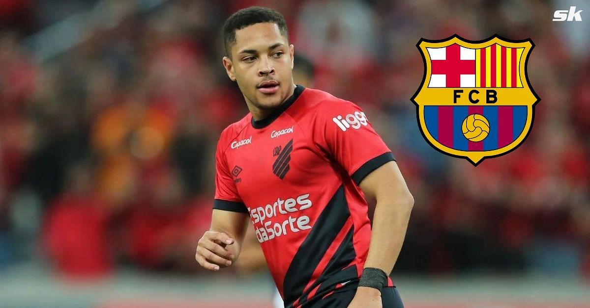 Barcelona are set to fast-track the arrival of striker Vitor Roque from Brazil