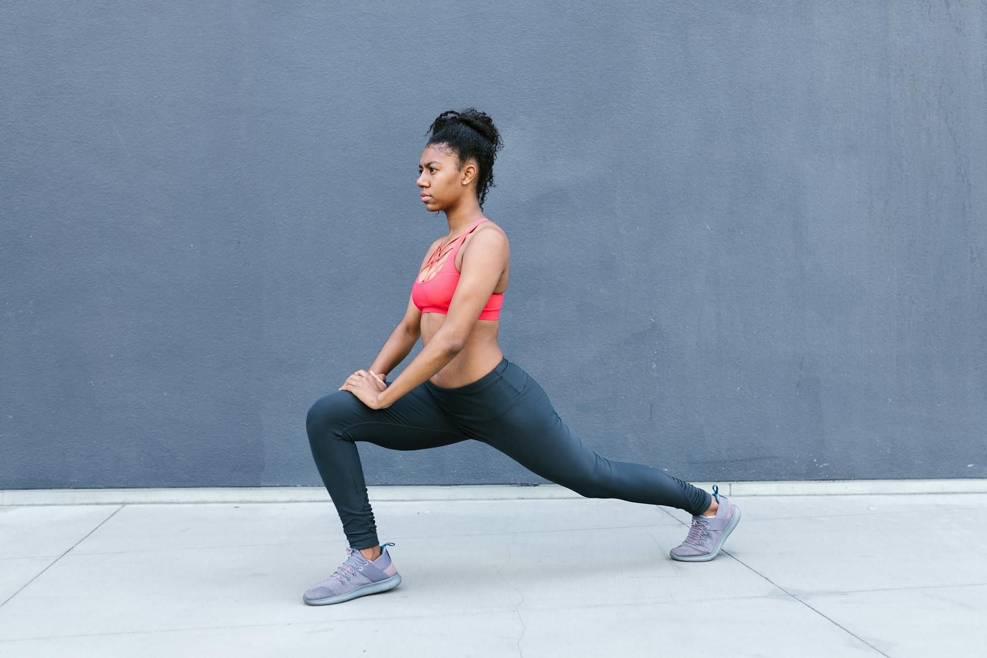 Walking lunges. (Image credits: Pexels/ Rdne Stock Project)
