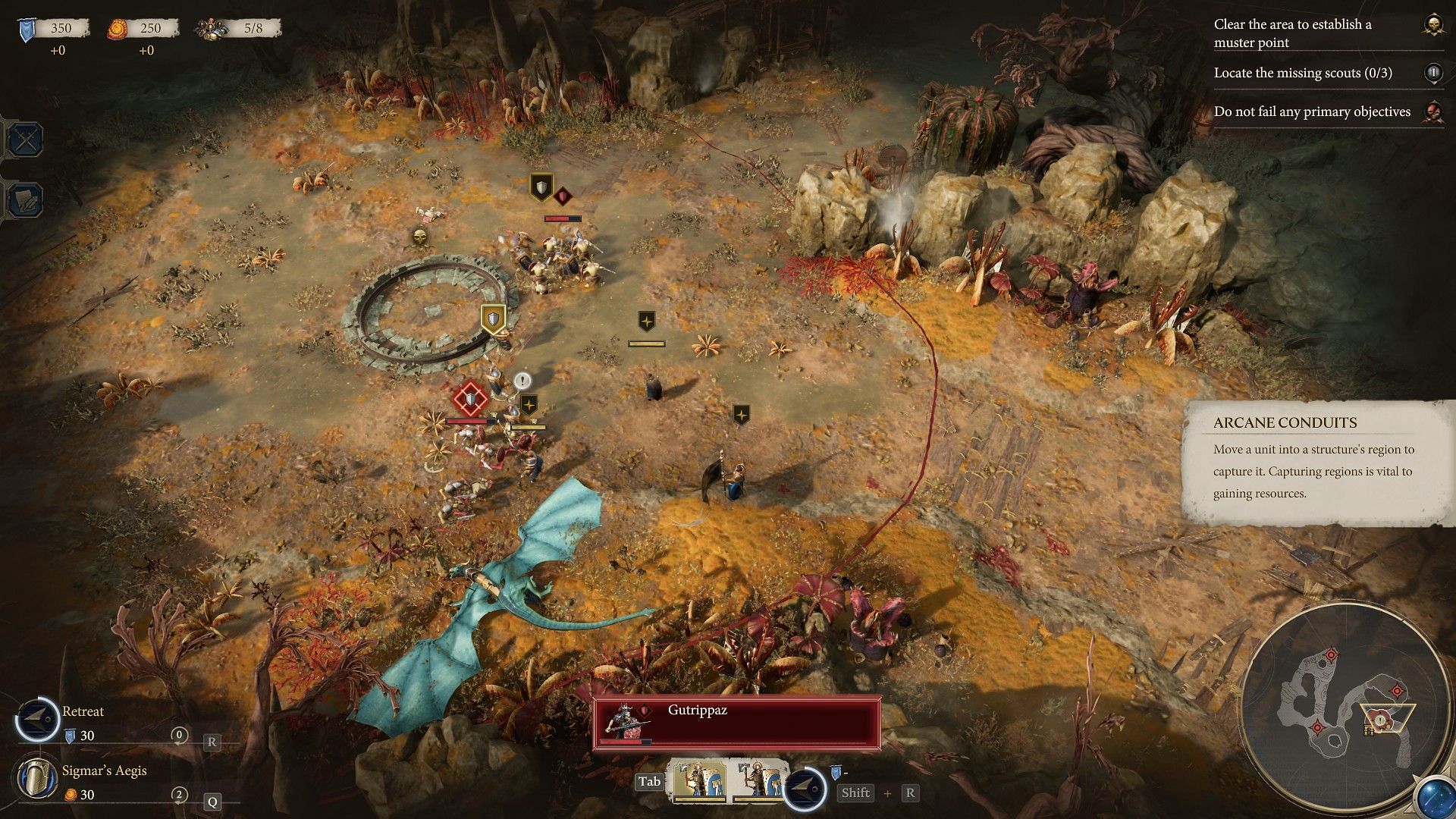 Constant micromanagement can become an issue in more complex battles (Image via Frontier Developments)