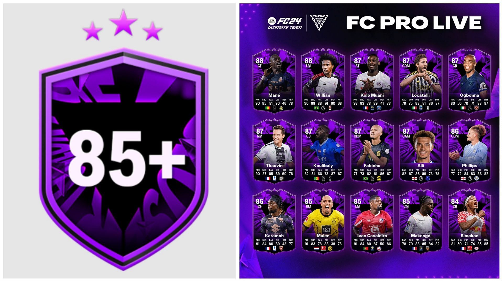 The latest Upgrade SBC is now live (Images via EA Sports)