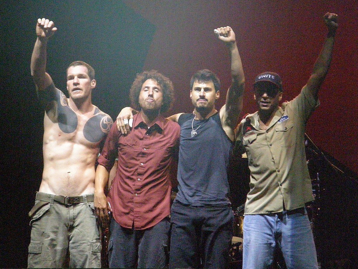Rage Against the Machine, one of the inductees in the 2023 Rock and Roll Hall of Fame (image via Flickr)