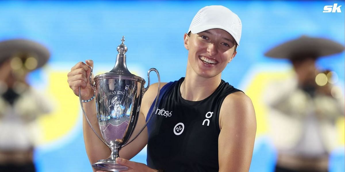 Iga Swiatek wins the 2023 WTA Finals