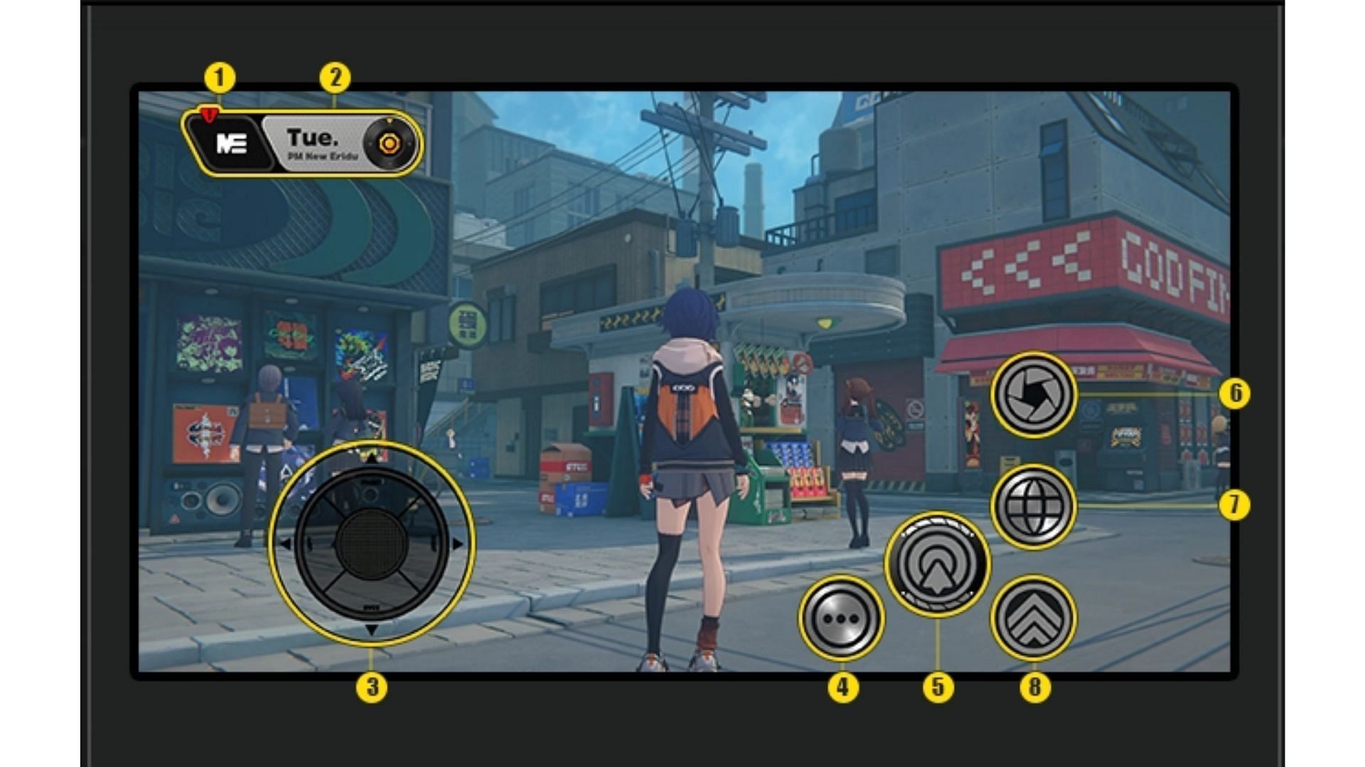 The Exploration Screen in Zenless Zone Zero (Image via HoYoverse)