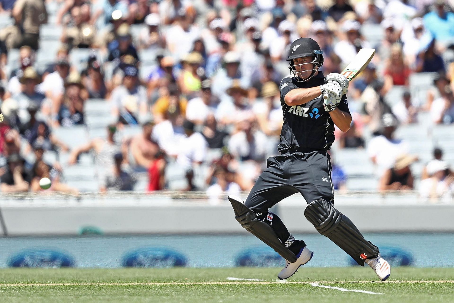 Neil Broom in action for New Zealand (Image Credits: ICC Cricket World Cup)