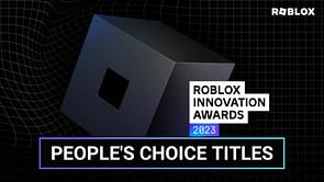 Roblox Innovation Awards 2023: People's Choice titles