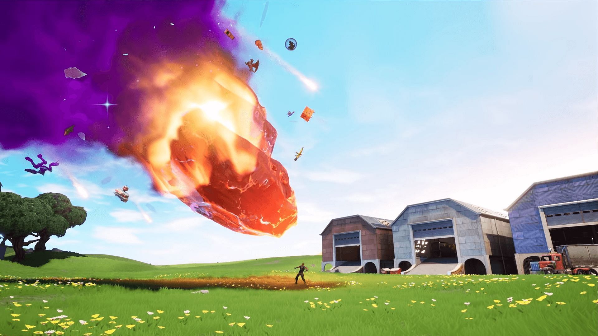 Once the downtime ends, Fortnite Chapter 4 Season 5 will commence (Image via Twitter/ShiinaBR)