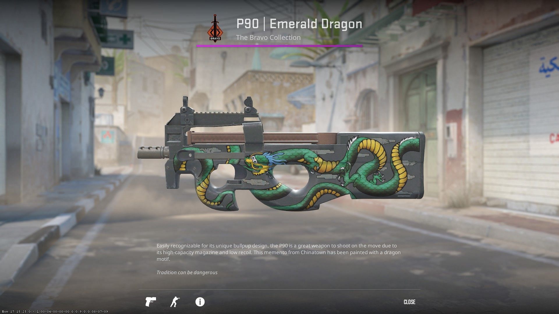 Emerald Dragon (Image via Valve)