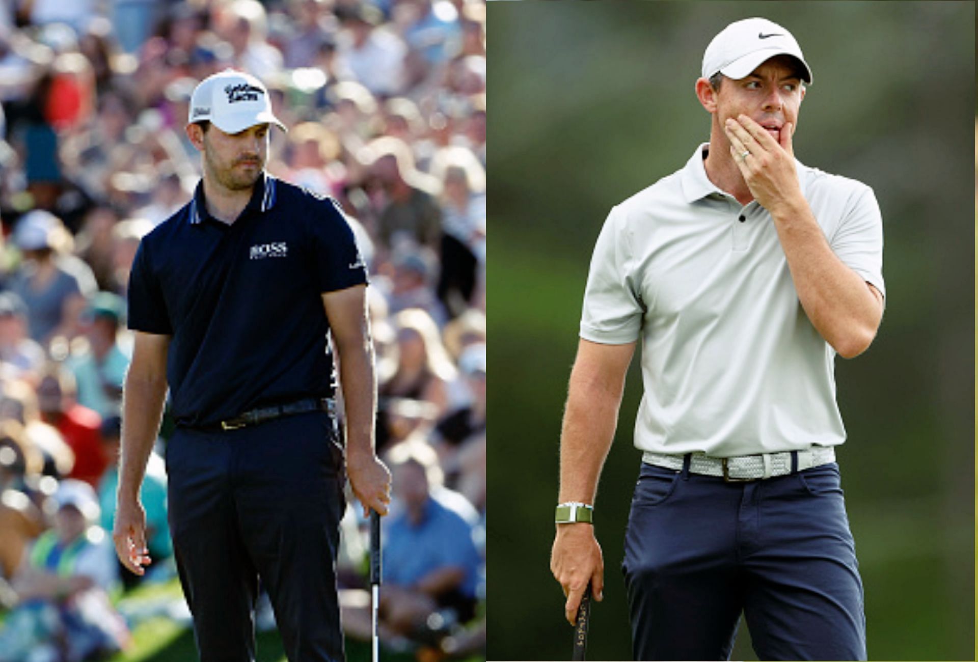 Patrick Cantlay and Rory McIlroy (Image via Getty).