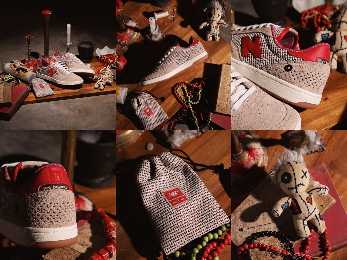 Rukus x New Balance Numeric 440 &ldquo;Voodoo Doll&rdquo; sneakers