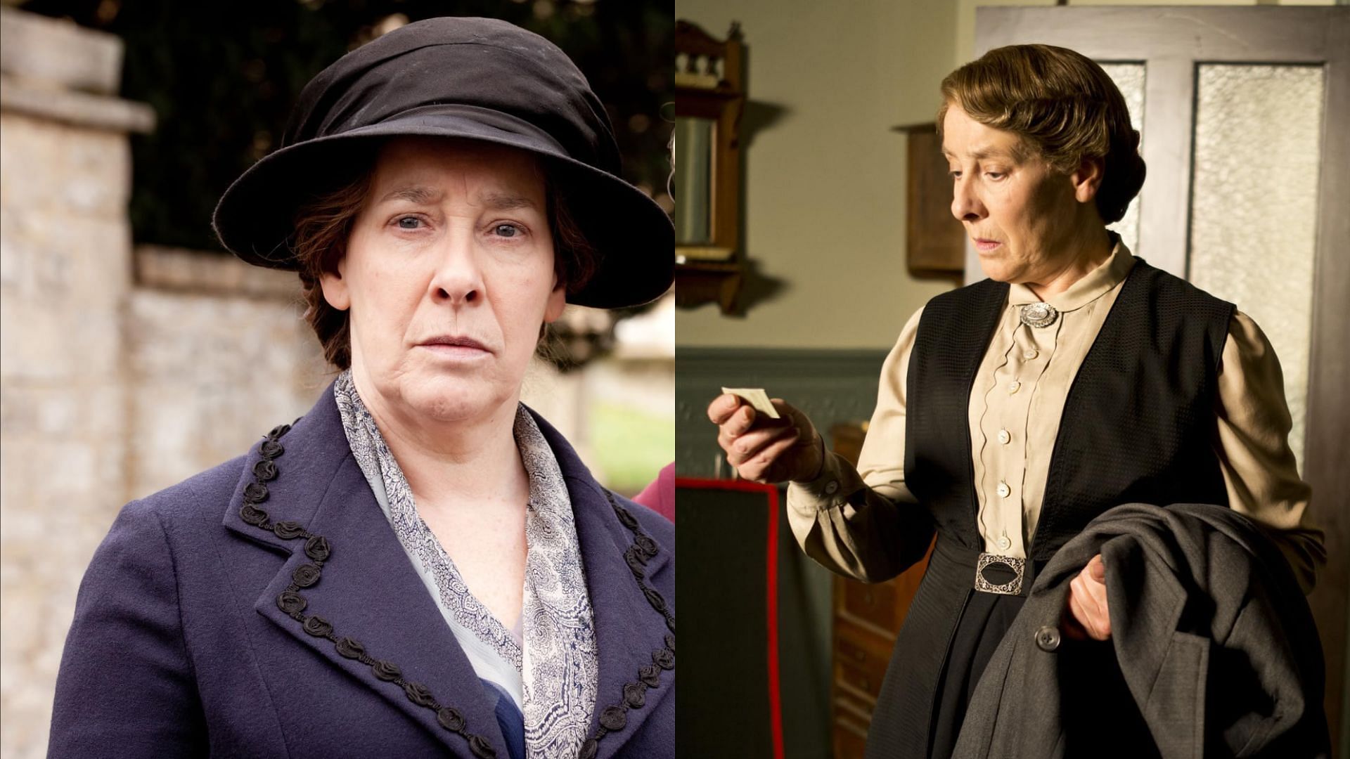 The head housekeeper, Mrs. Hughes of Downton Abbey (Image via IMDb)