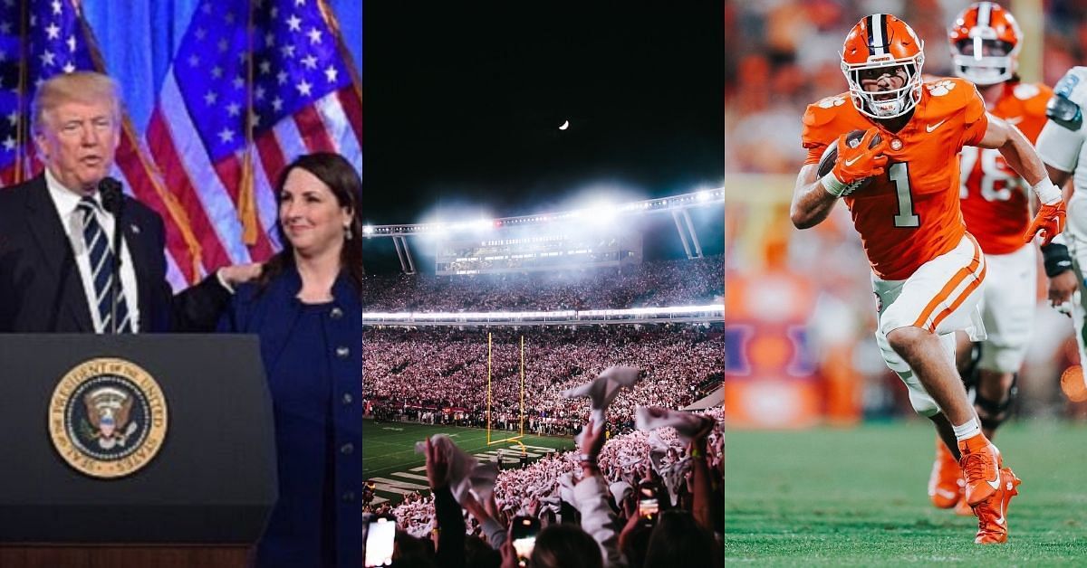 Donald Trump, South Carolina vs Clemson