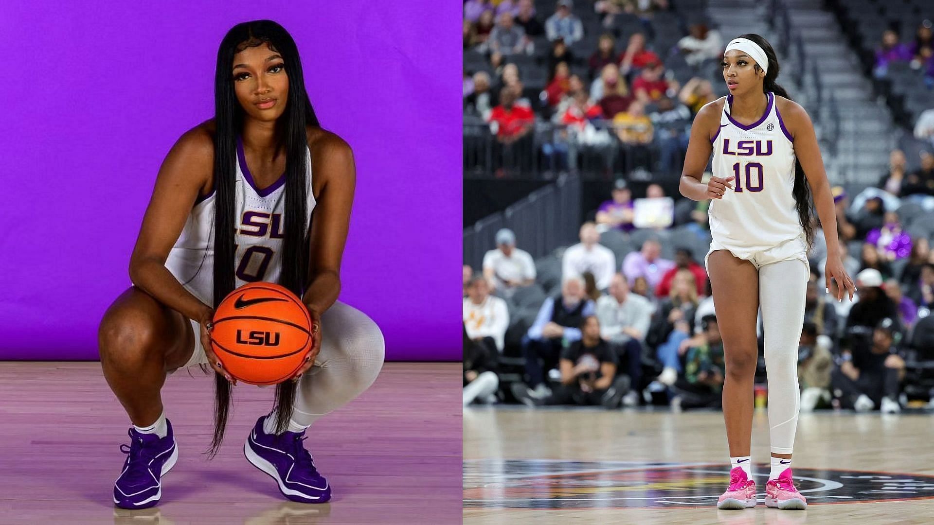 LSU Tigers basketball star Angel Reese