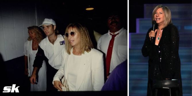 "Andre Agassi sent me six dozen pink and yellow roses after one dinner” - Barbra Streisand comments on early stages of their relationship