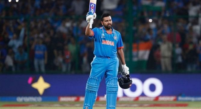 Rohit Sharma breaks AB de Villiers' record for most sixes in a calendar year during IND vs NED 2023 World Cup game