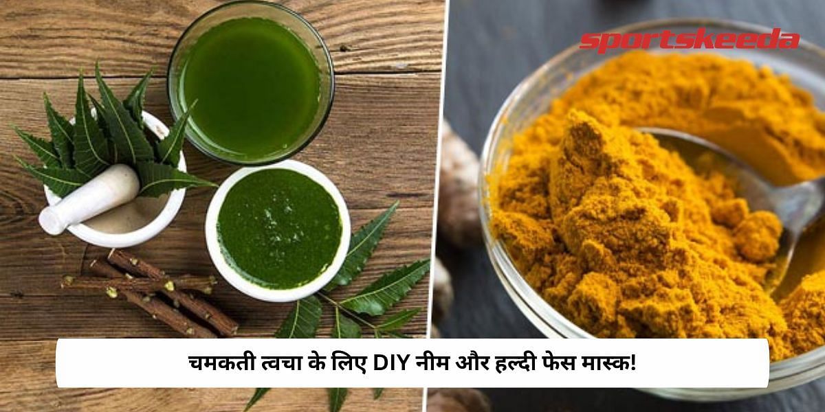 DIY Neem And Turmeric Face Mask For Glowing Skin!