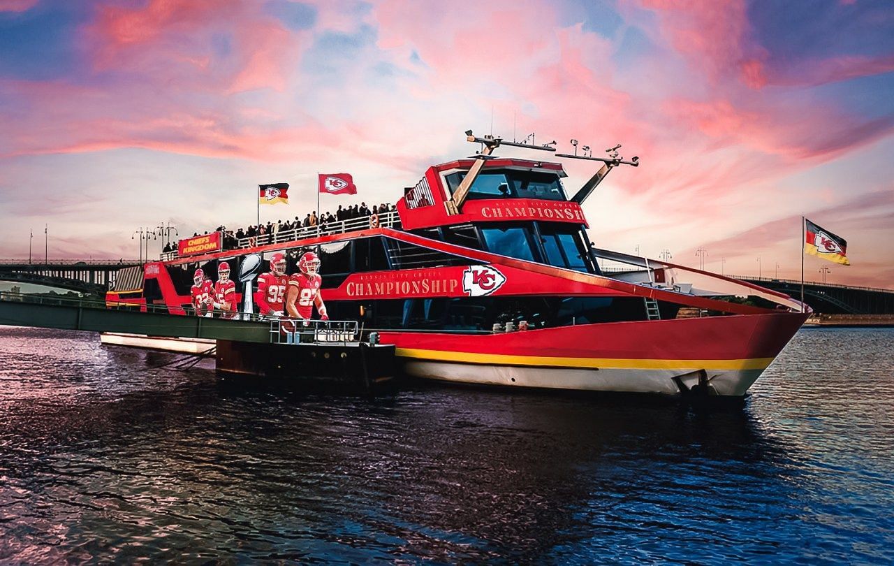 What is the Chiefs 'ChampionShip' boat? KC's 250foot mega vessel set