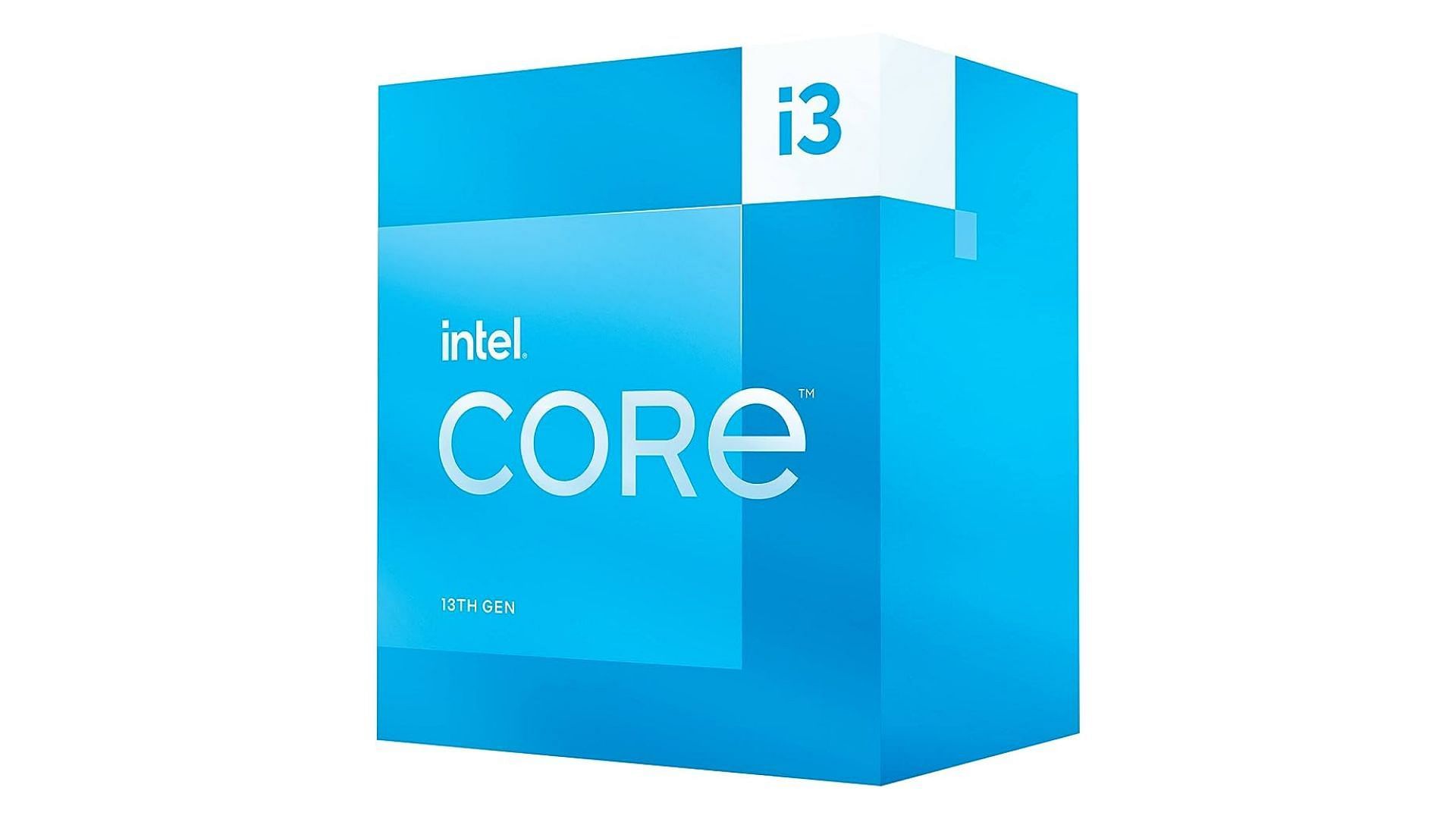 The Intel Core i3-13100 is a popular quad-core CPU for budget gaming (Image via Intel)