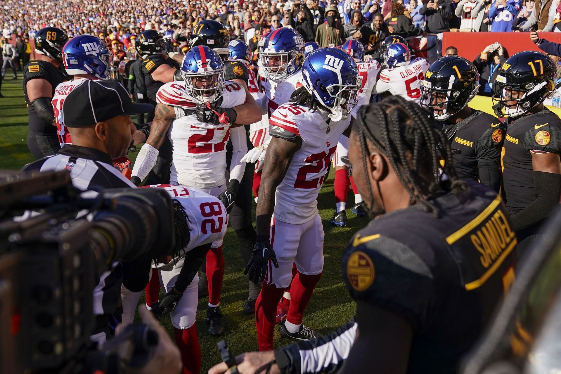 NFL Fans React To Curtis Samuel Getting Ejected After Brawl Breaks Out ...