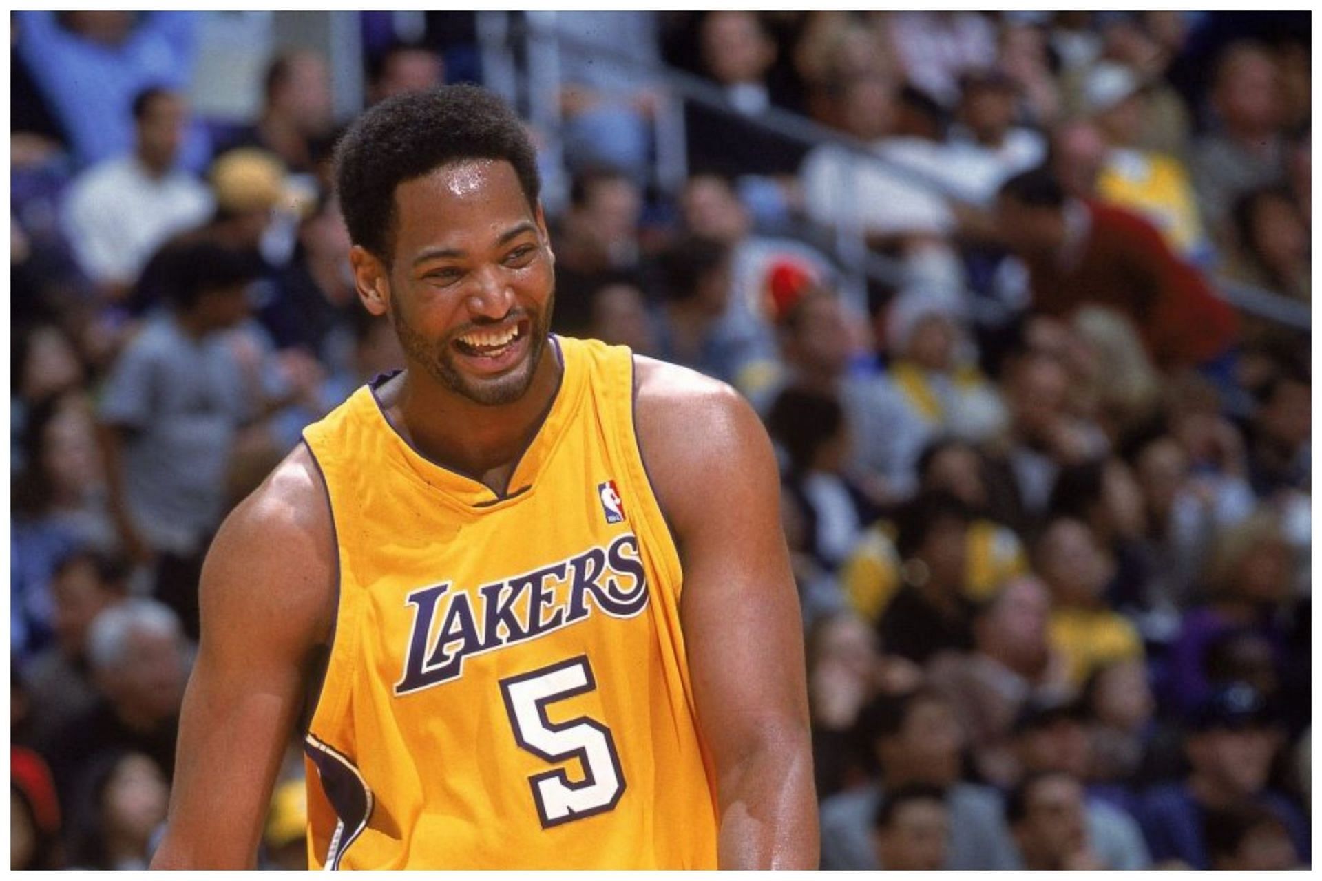 Robert Horry has won seven championships (Photo credit: Jeff Gross /Allsport)