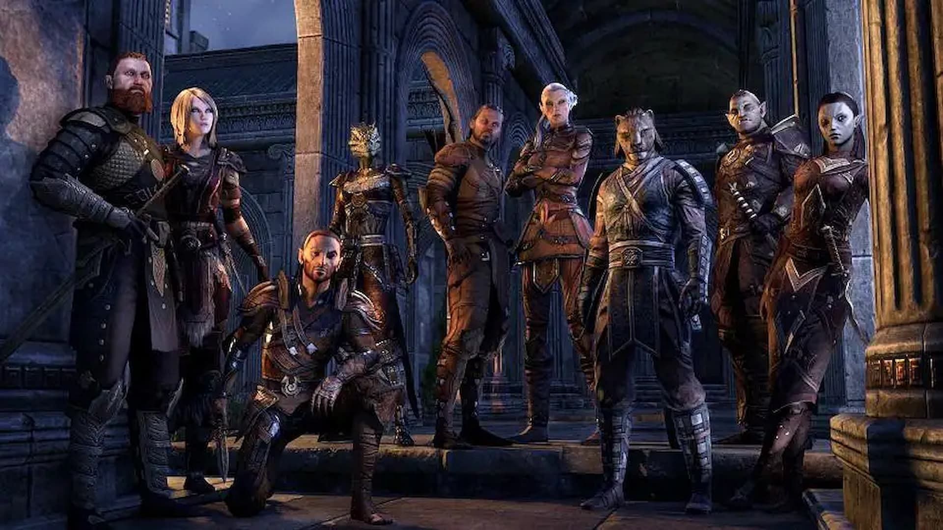 The different races and classes in the Elder Scrolls Online