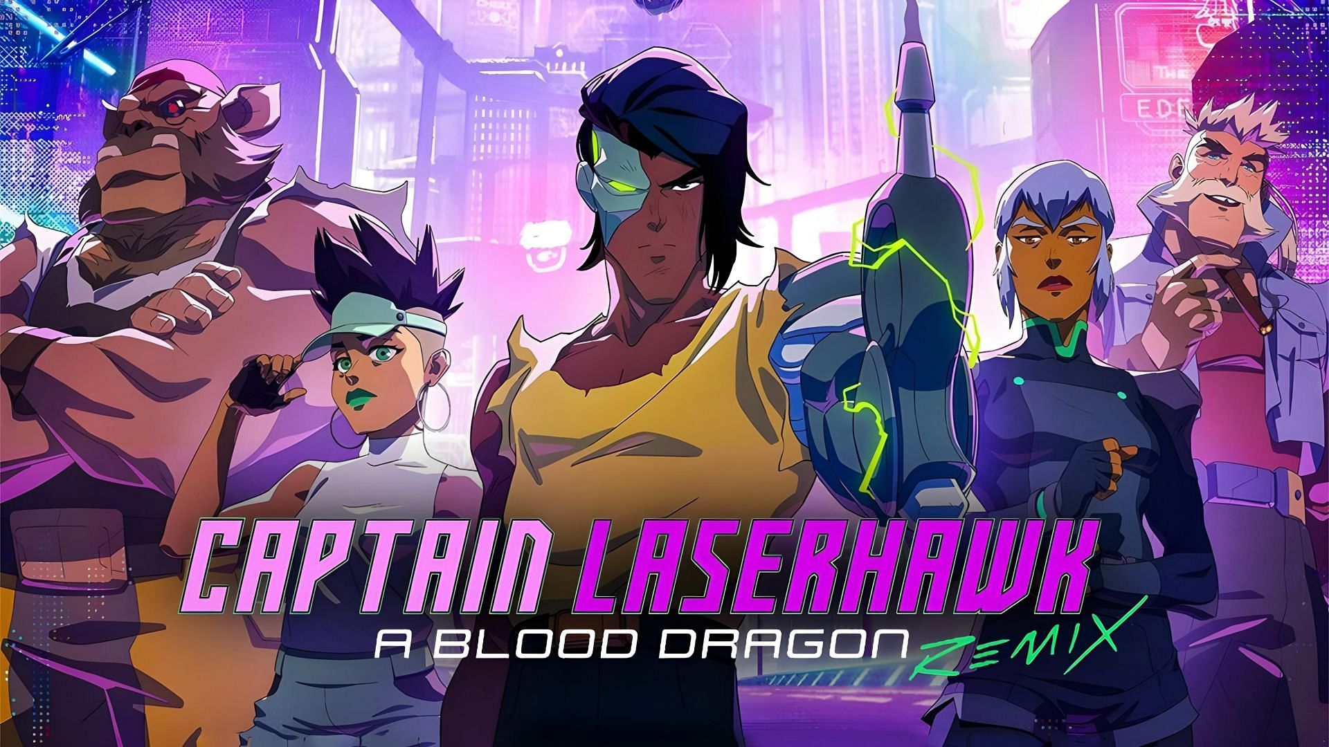 Captain Laserhawk: A Blood Dragon Remix season 2 is expected to hit the screen in 2026. (Image via Sportskeeda)