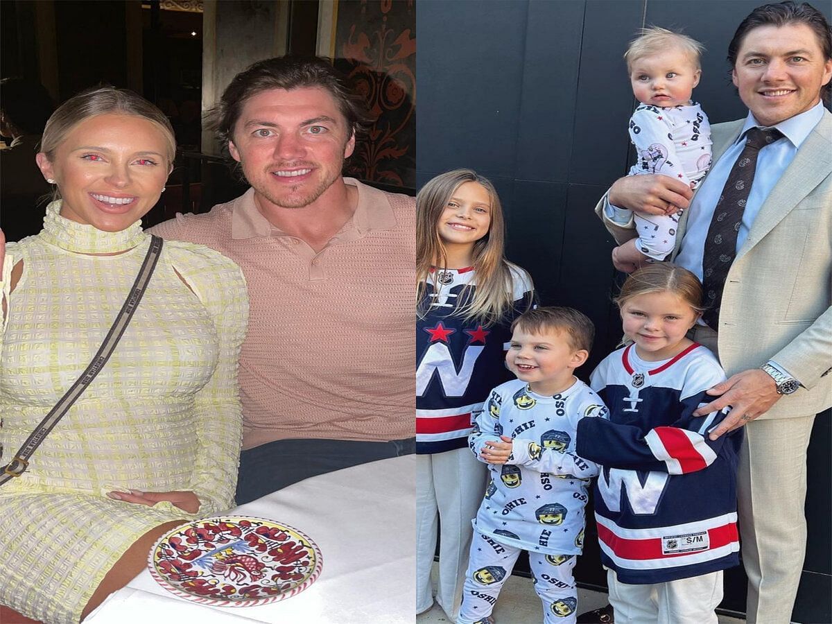 How many children does T.J. Oshie have?