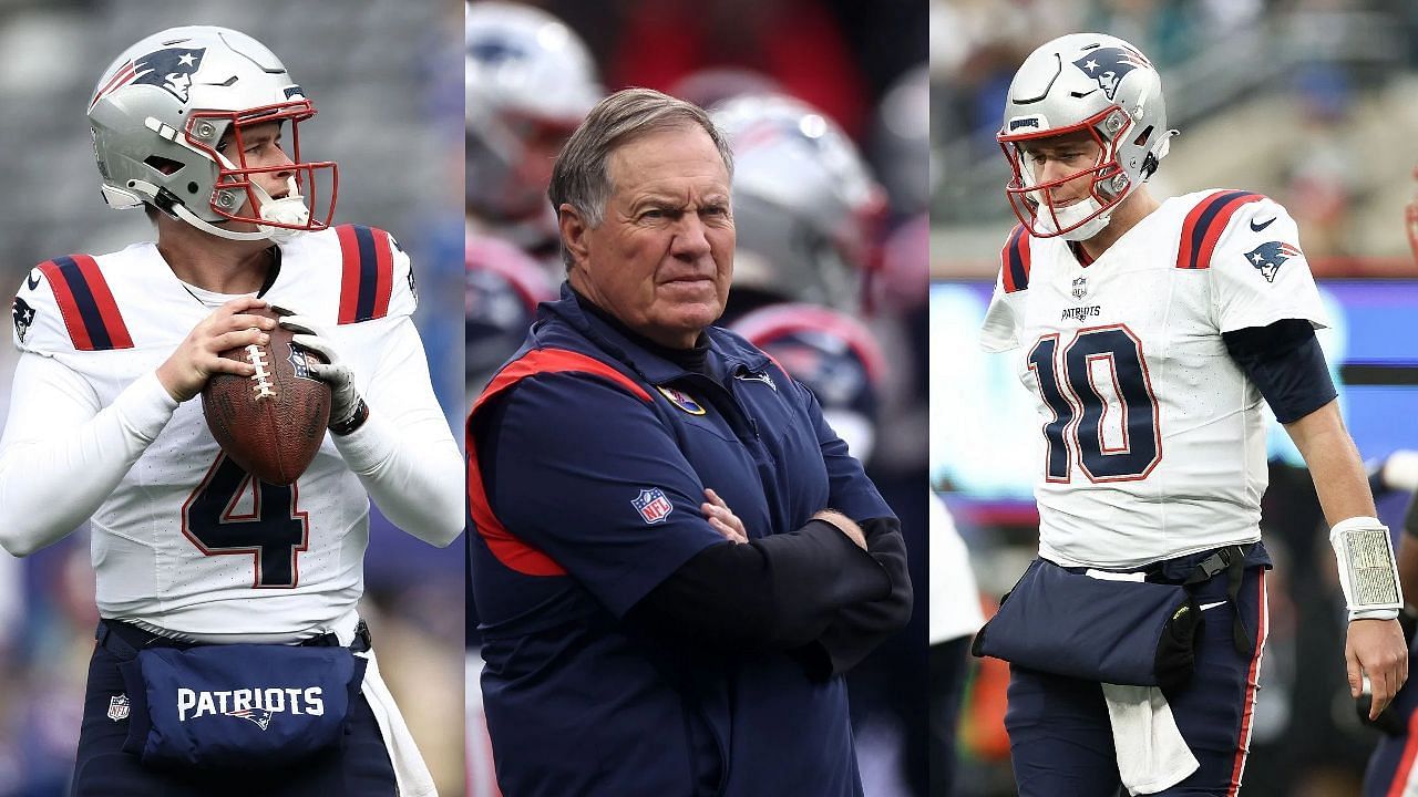 The Patriots again made a change at quarterback.