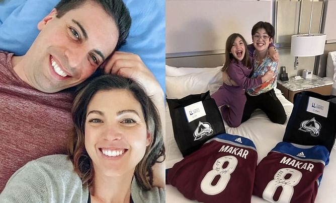 Watch: Chris Snow's son Cohen announces Colorado Avalanche starting lineup in locker room