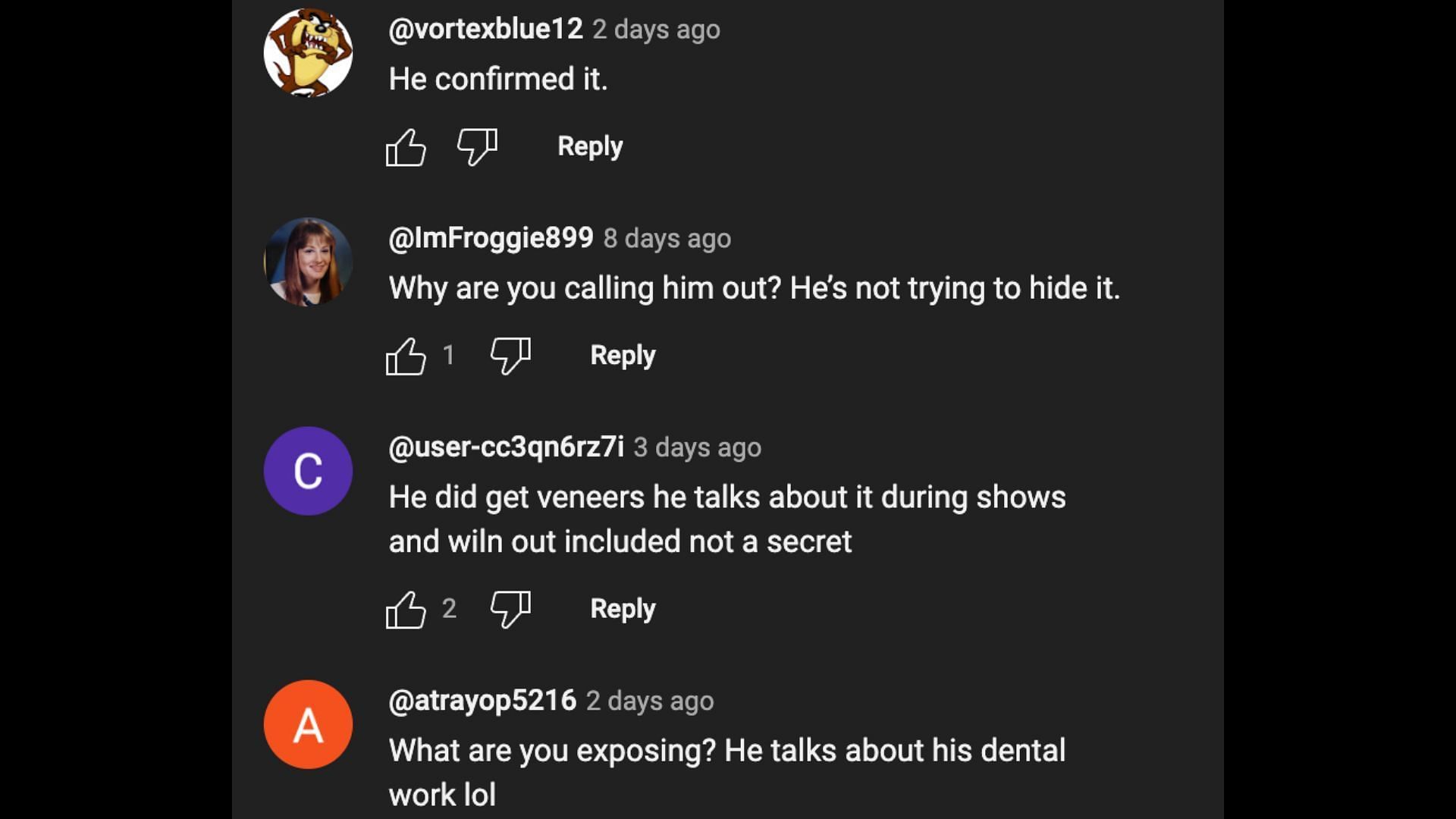 Matt&#039;s fans hit back at the expos&eacute; (Image via YouTube)