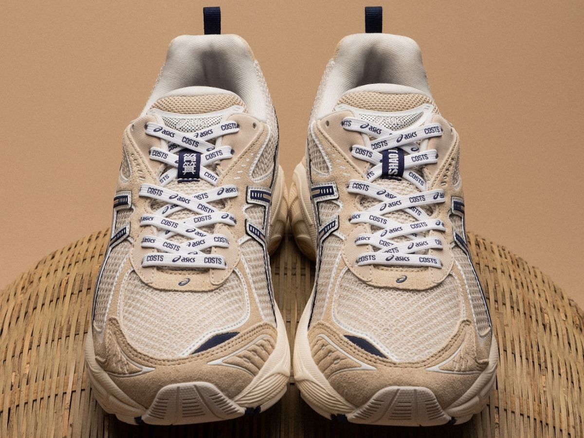 COSTS x ASICS GT-2160 SHAO JI sneakers (Image via SBD)