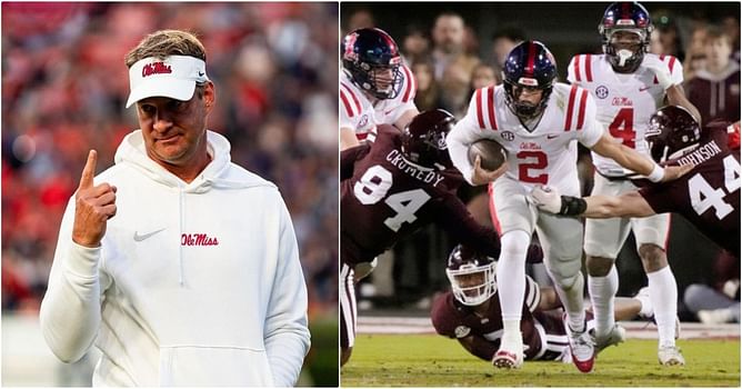 “Dont forget it” - Ole Miss HC Lane Kiffin flexes muscles with cryptic reaction to huge 17-7 win against Mississippi State