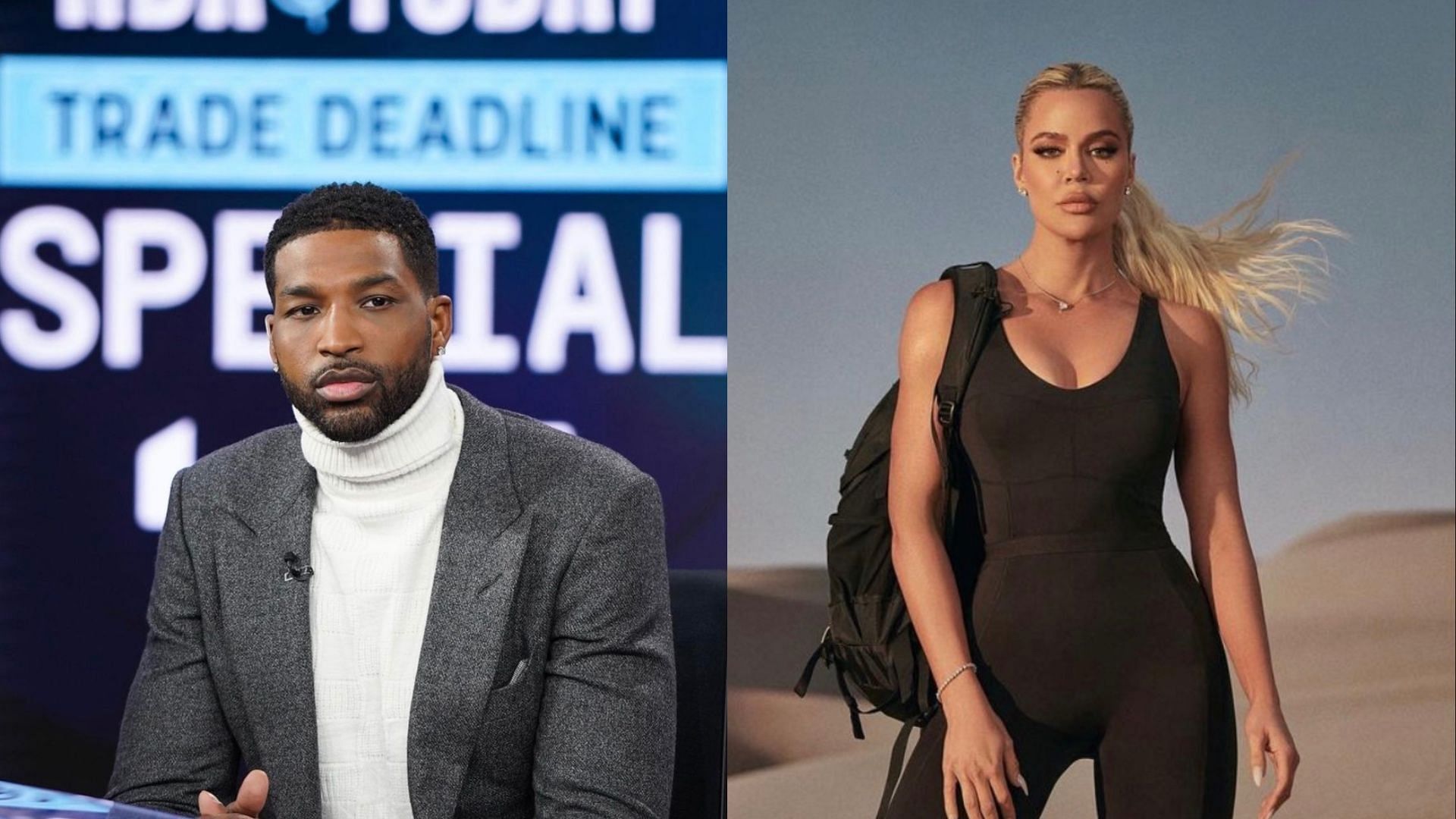 Tristan Thompson talks about cheating scandals on The Kardashians. (Images via Instagram/@realtristan13 &amp; @khloekardashian)