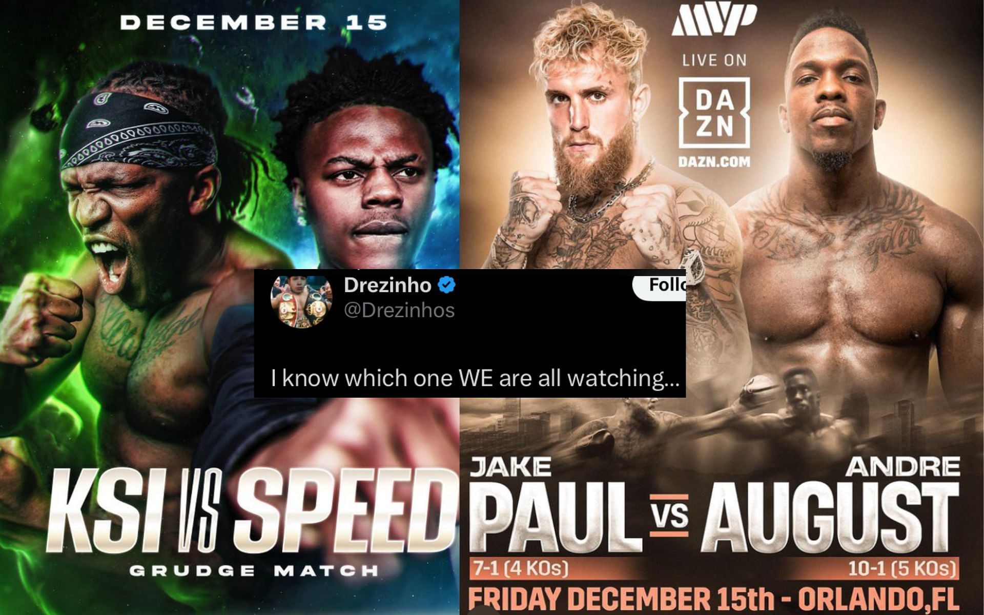 KSI  Jake Paul : KSI vs IShowSpeed during Jake Paul's boxing match: Check  date, key details