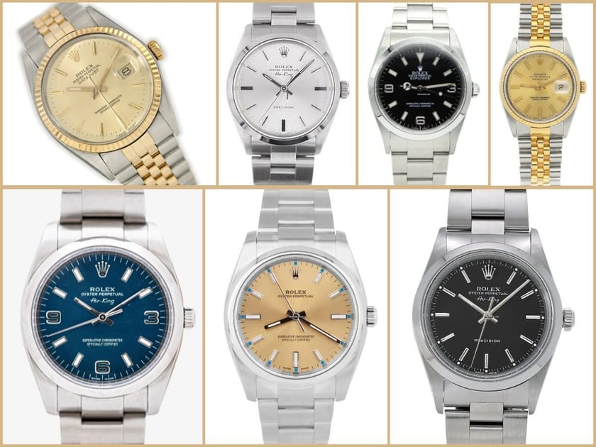 7 most affordable Rolex watches of all time