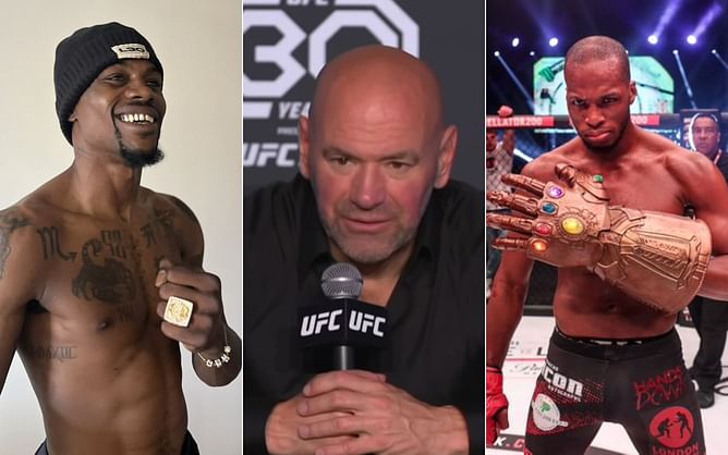 Kevin Holland vs. Michael ‘Venom’ Page spotted on UFC 297 board during Dana White’s Full Send podcast ep. with Nelk Boys