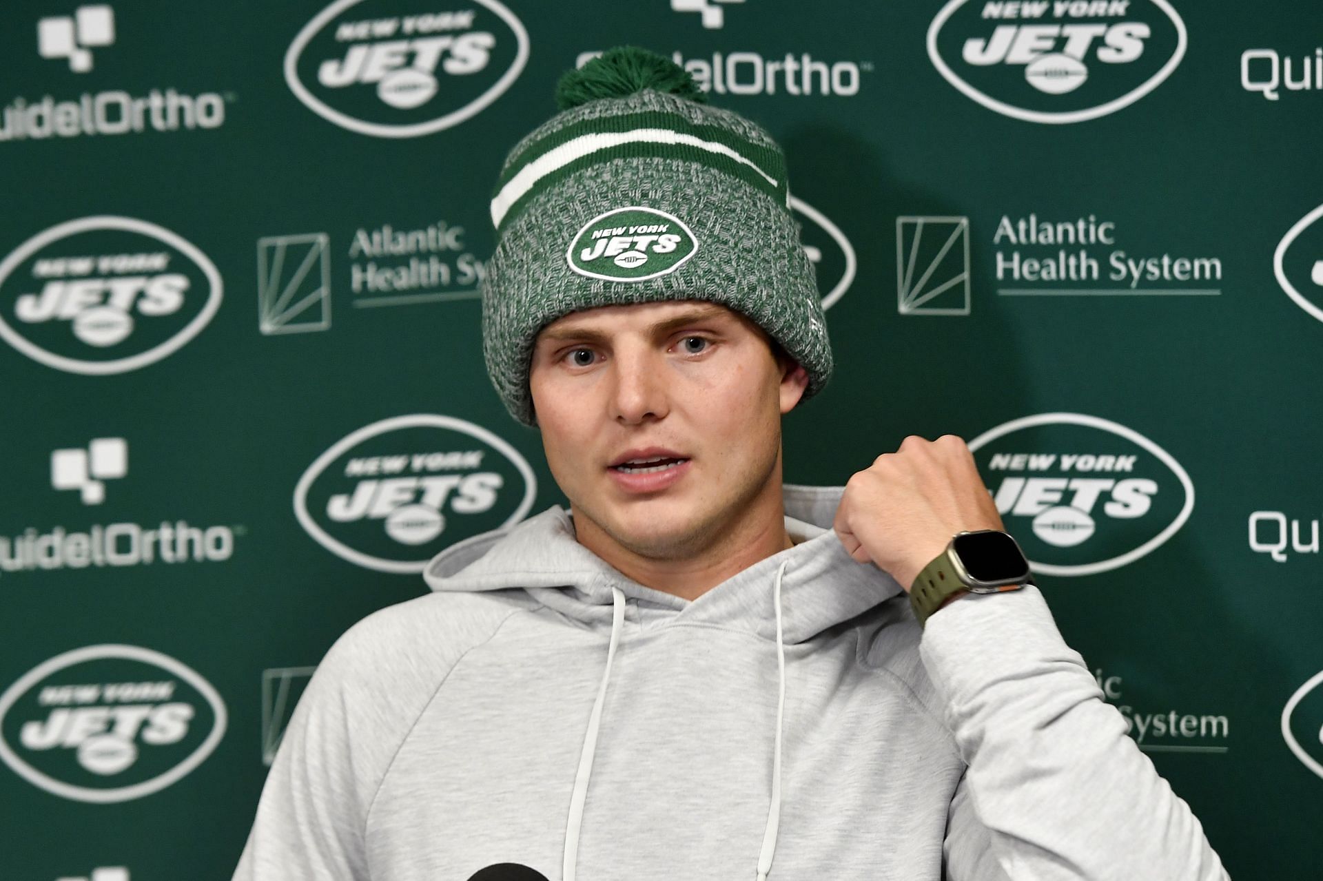 Zach Wilson was benched for the Jets