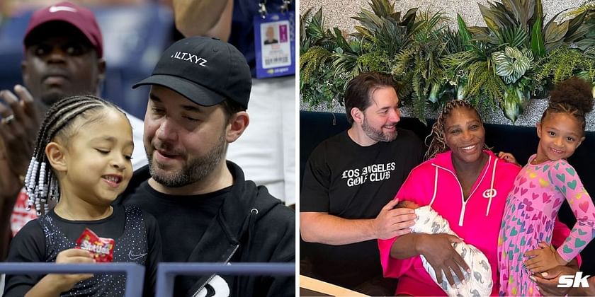 Serena Williams' husband Alexis Ohanian treats daughters Olympia and ...