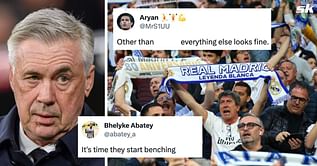 “Everything else looks fine,” “Long night is waiting” - Real Madrid fans upset as Ancelotti names 28-year-old in starting line-up for Valencia match