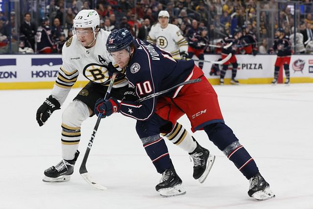 Bruins Blue Jackets Hockey