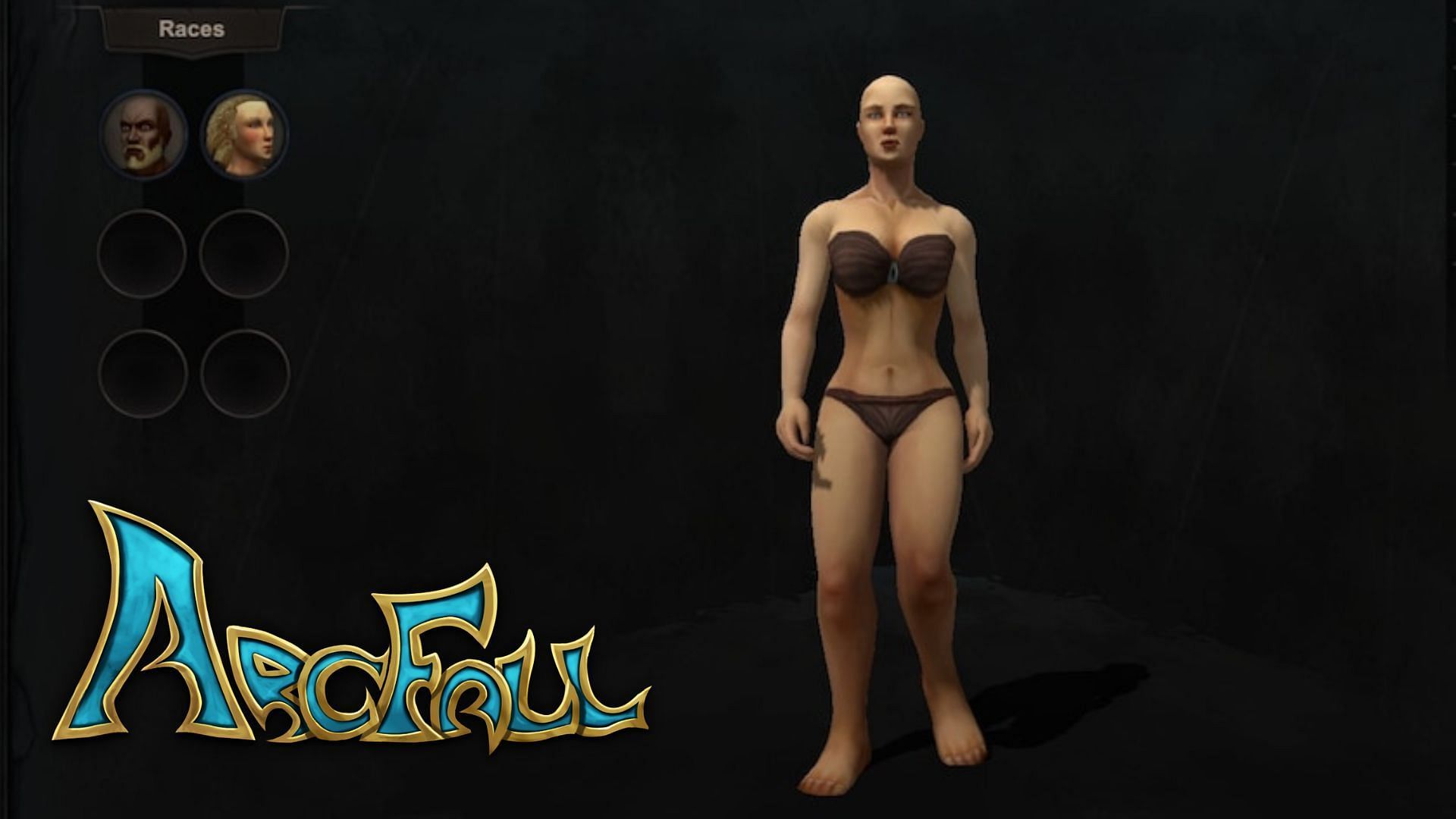 Character creation in Arcfall with minimum options (Image via Neojac Entertainment Inc.)