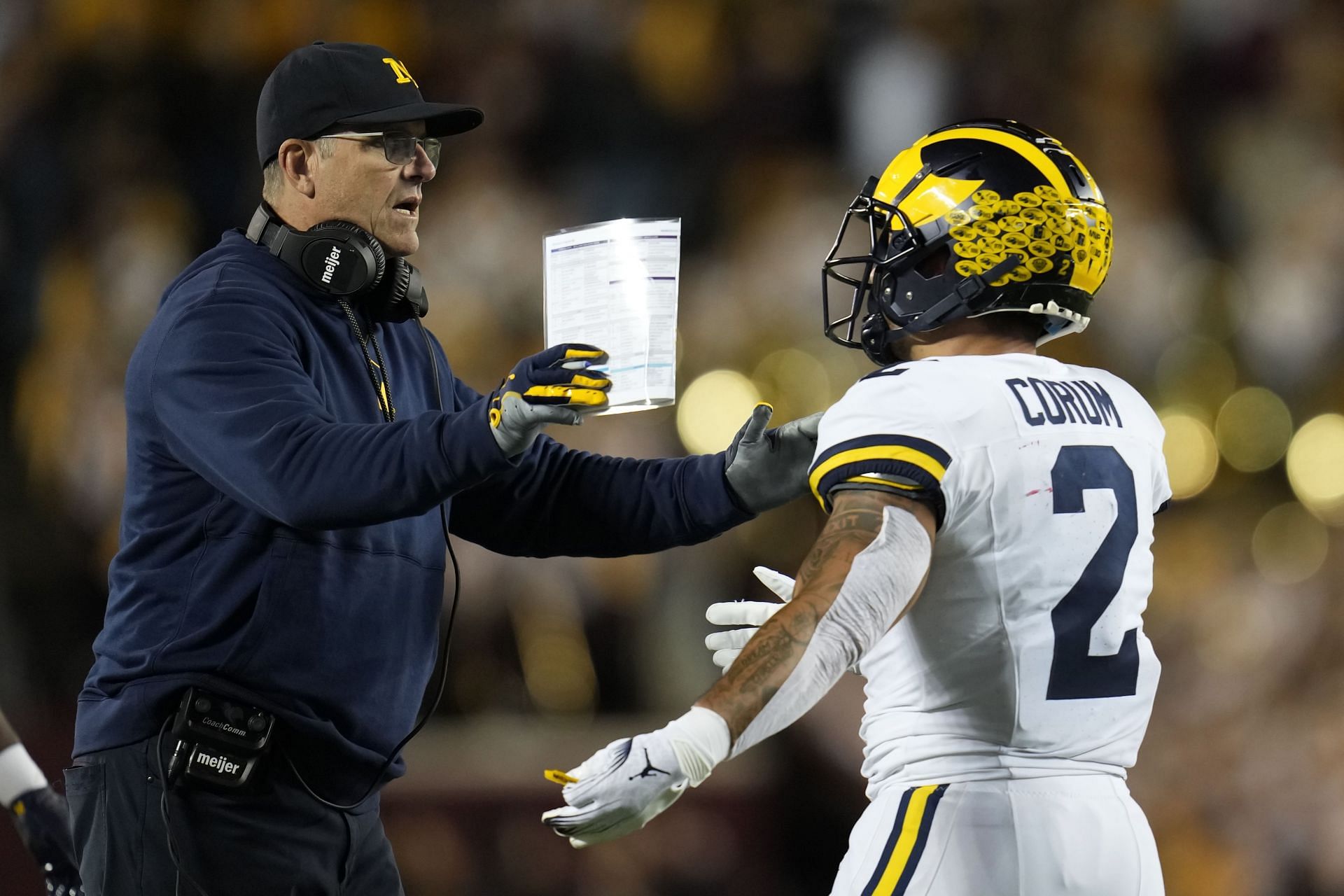 Michigan Sign StealingFootball