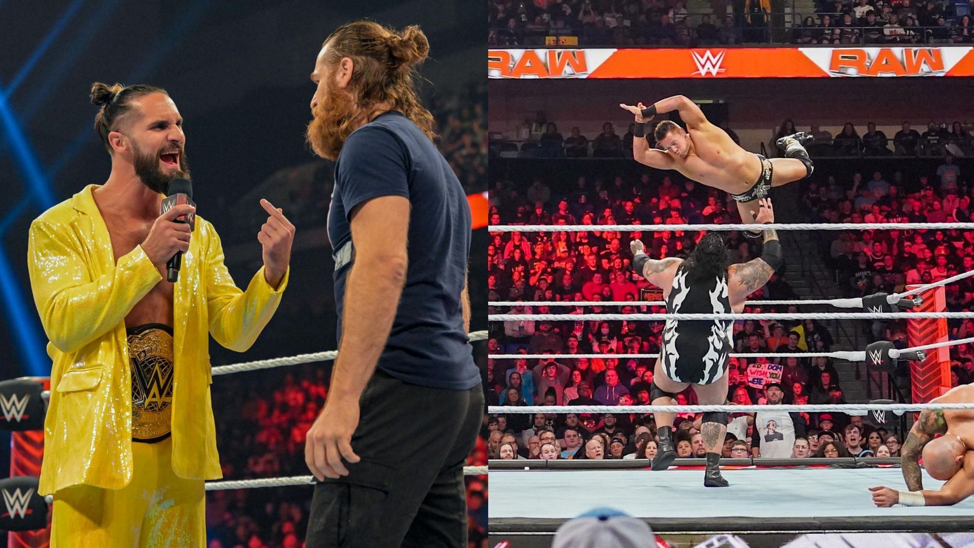 WWE Raw में कई रोचक चीज़ें देखने को मिली 