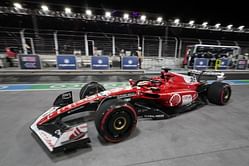 Watch: Carlos Sainz's Ferrari rips off the drain cover in the 2023 F1 Las Vegas GP FP1