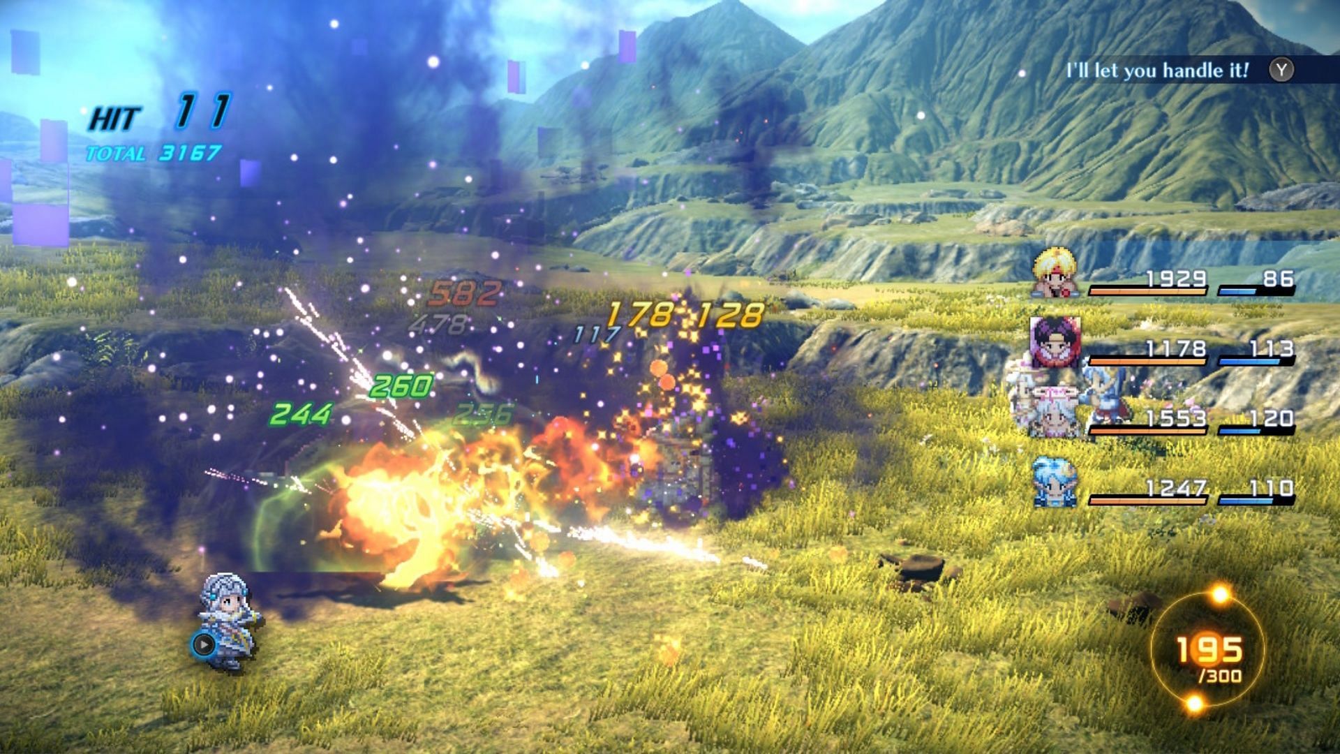 Sometimes, all you need are magical explosions (Image via Square Enix)