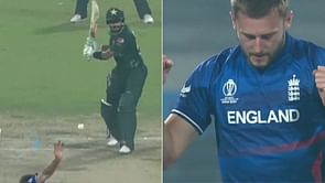 [Watch] Soft dismissal ends Babar Azam's disappointing 2023 World Cup in ENG vs PAK match