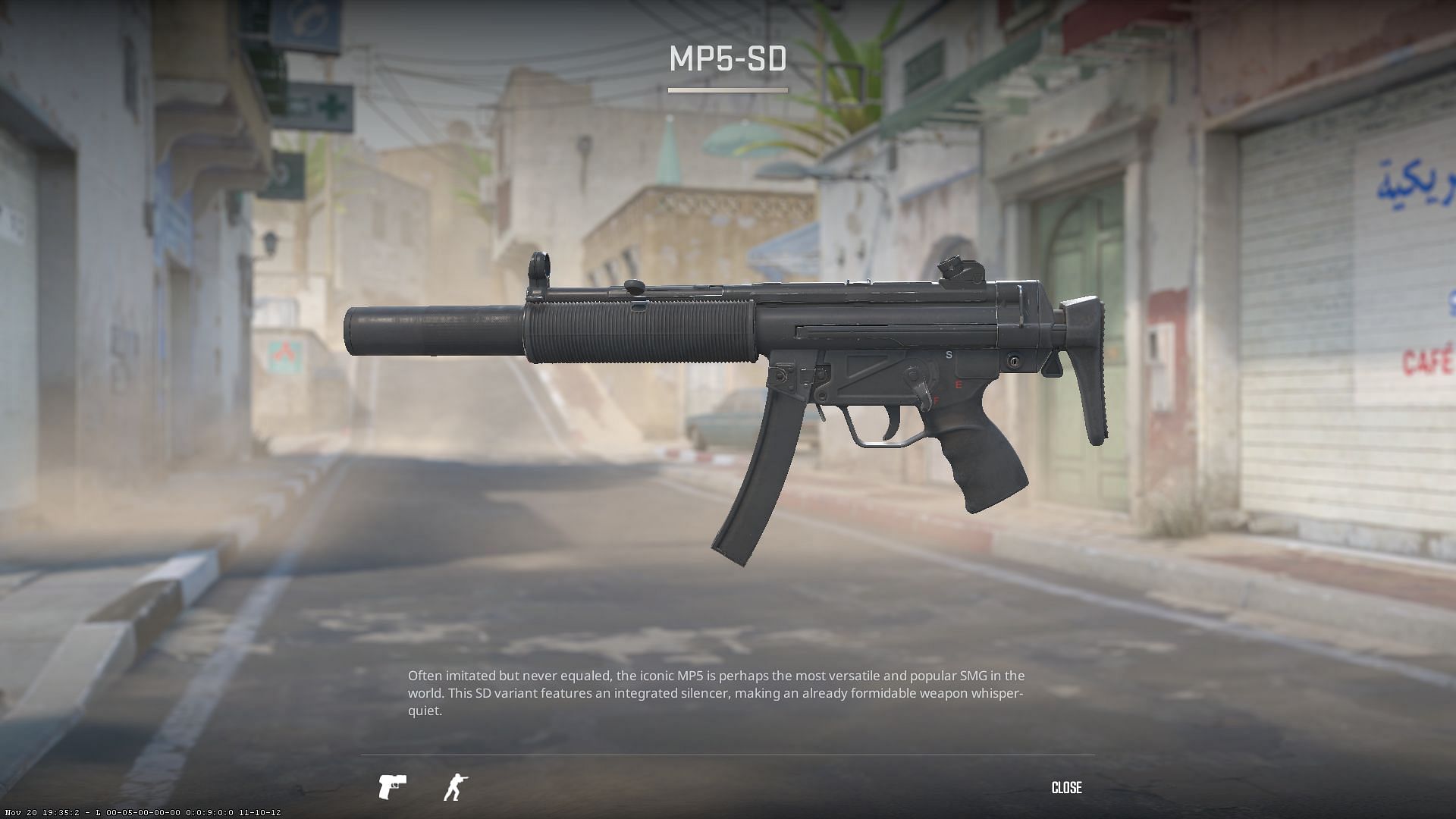 MP5-SD is CS2 (Image via Valve)
