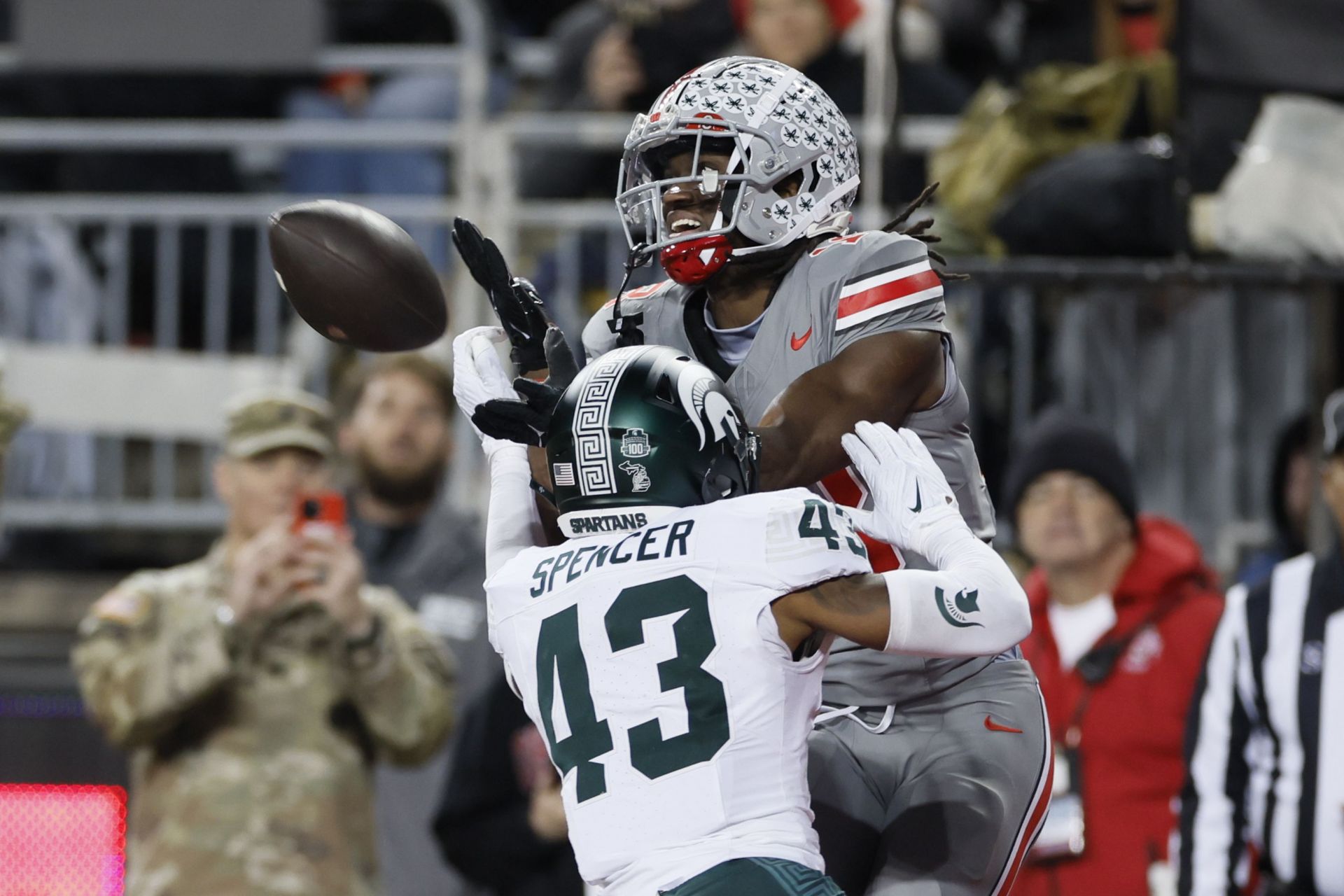 Michigan St Ohio St Football